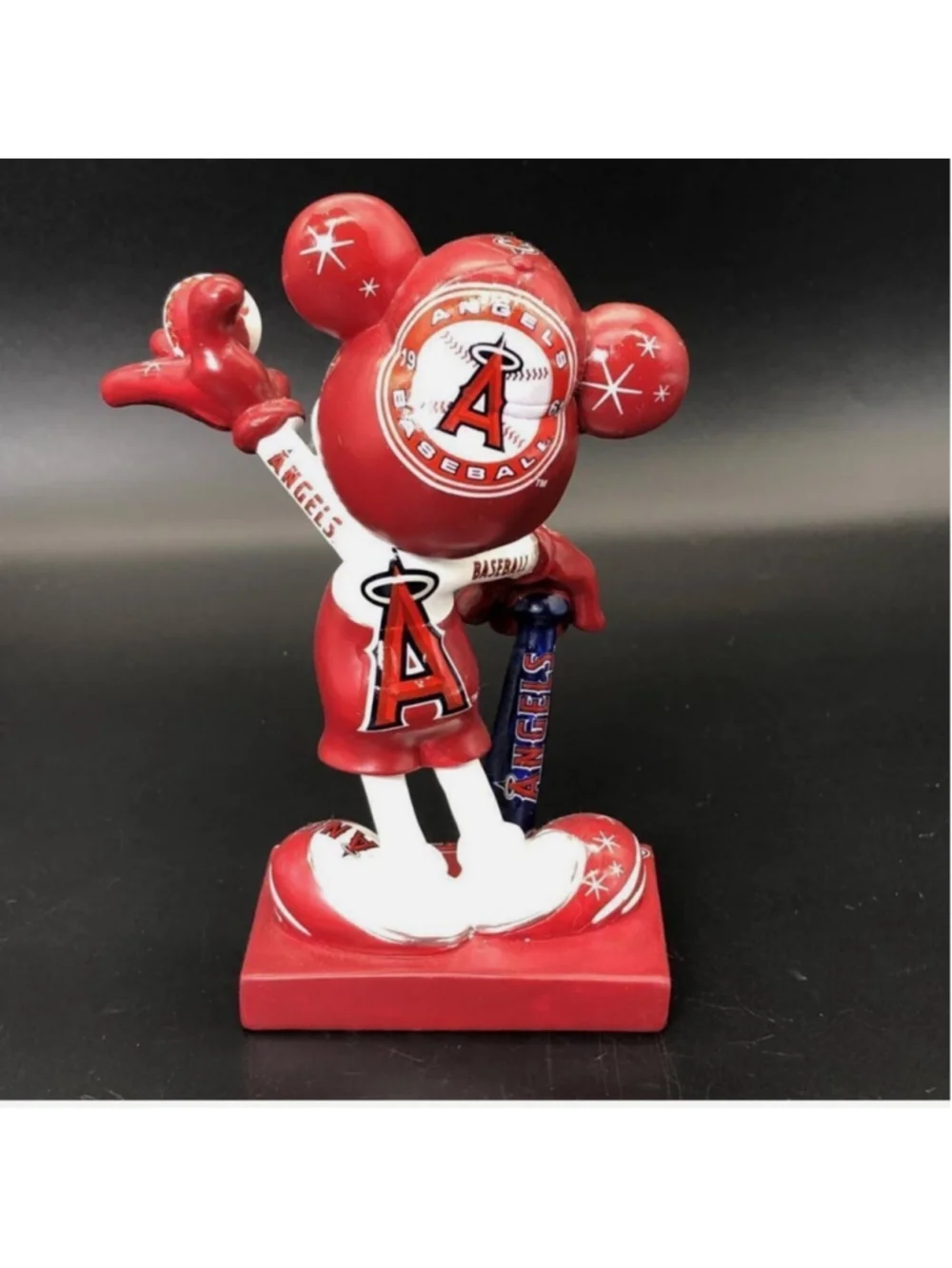 Angel Stadium 50th Anniversary Disney Mickey Mouse Limited Edition Figurine - Picture 2 of 5